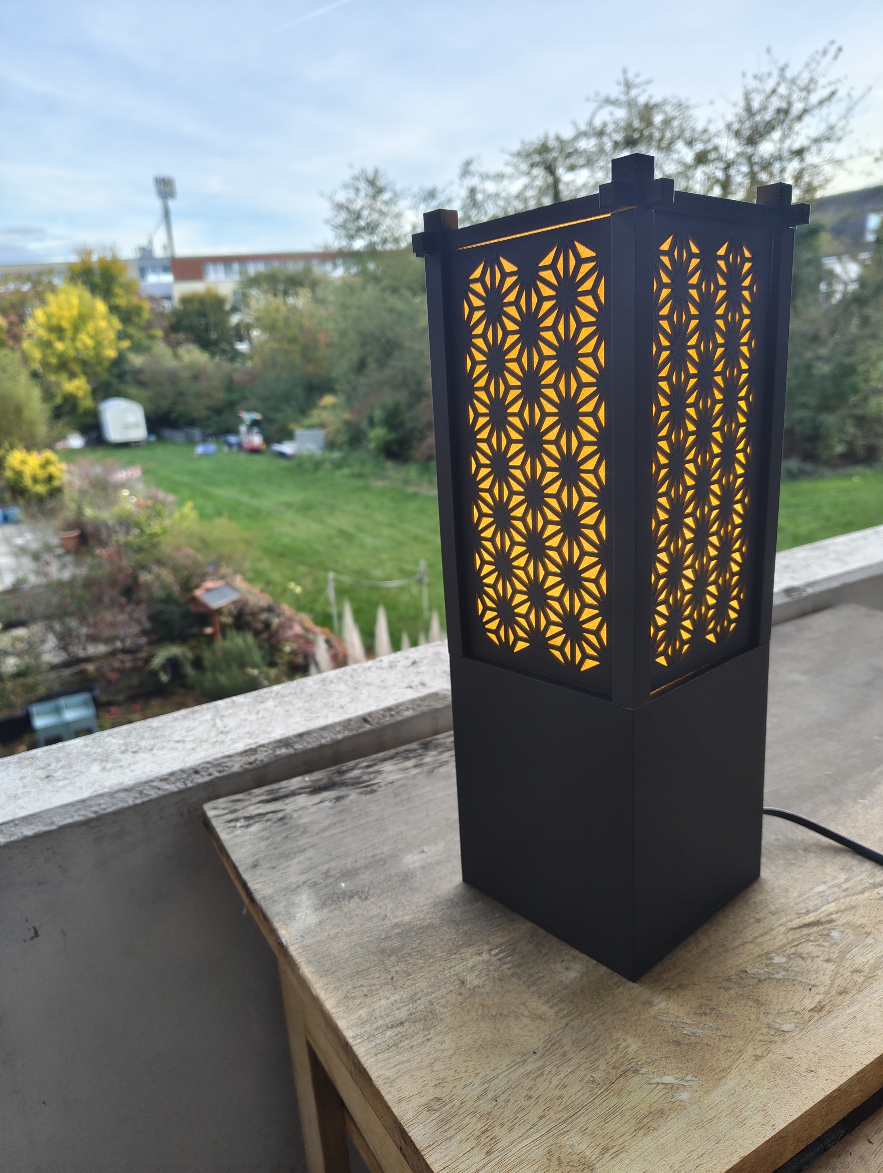 Japanese Inspired Lamp