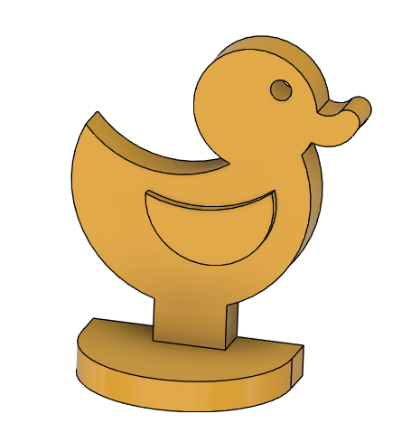 Miniatura 2 do modelo 3D NERF target duck