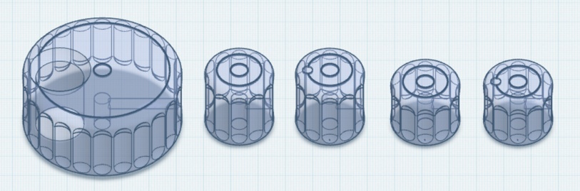 Encoder Knobs for Arduino | Keyed and Spring | Tuning,  Potentiometer — miniatura 15
