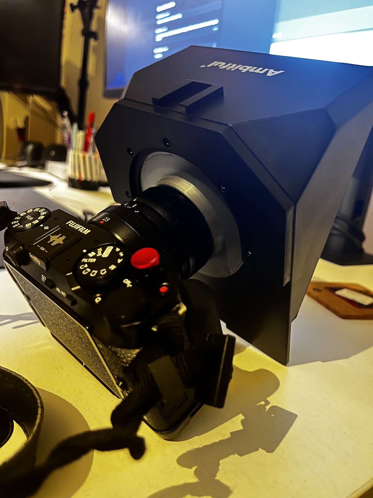 AMBITFUL XF23mm F1.4 Teleprompter Ring