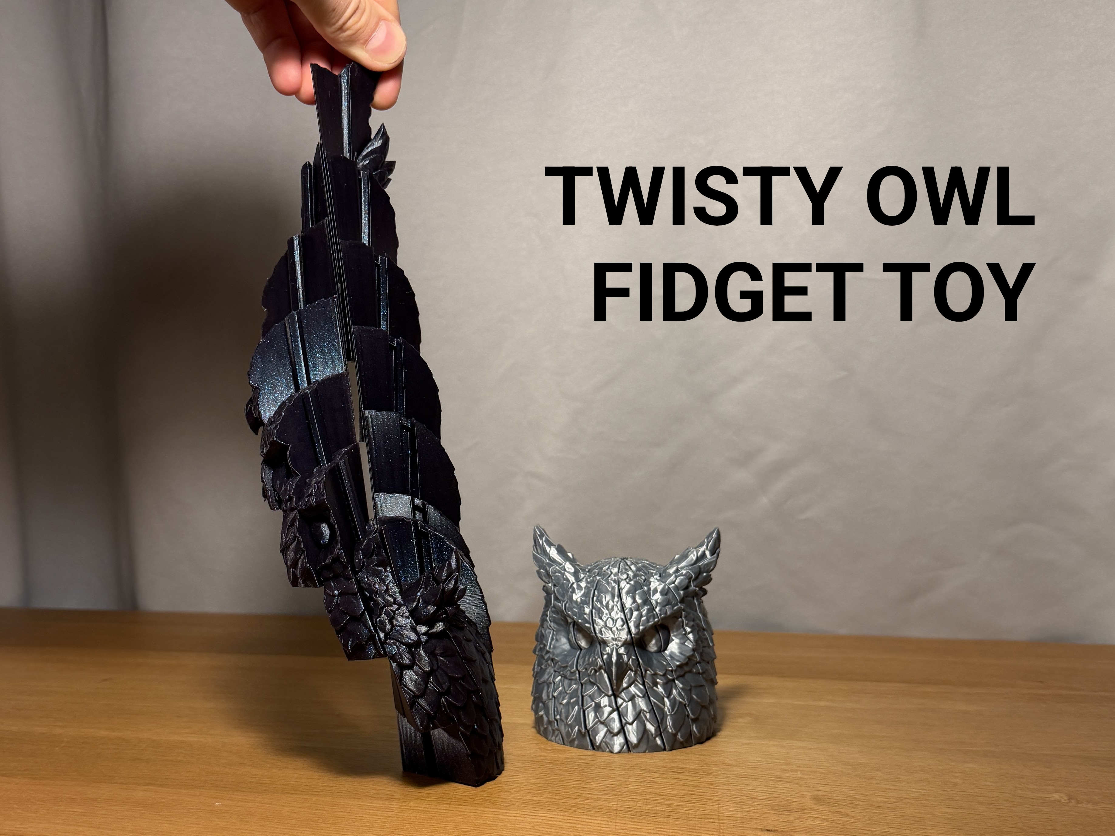 Twisty Owl Fidget Toy