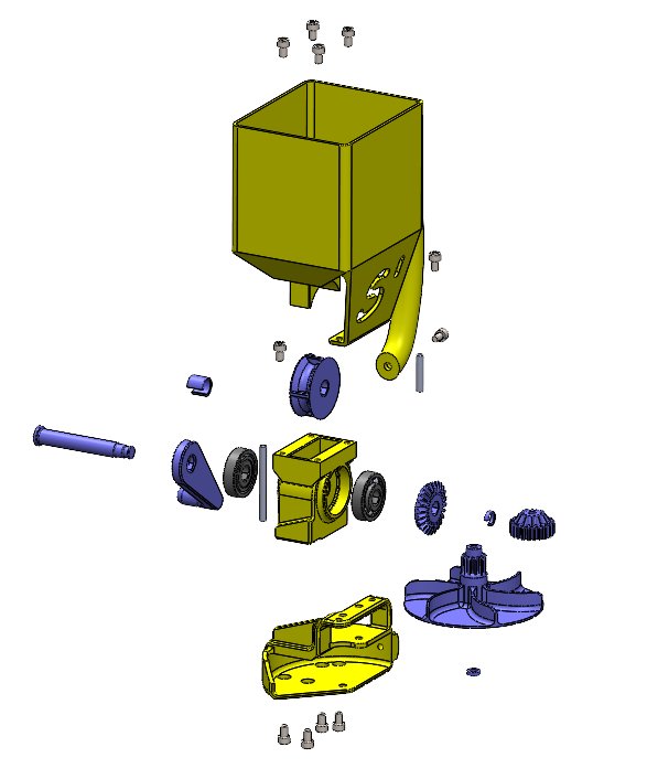 Broadcasting Grass Seed Spreader — miniatura 7