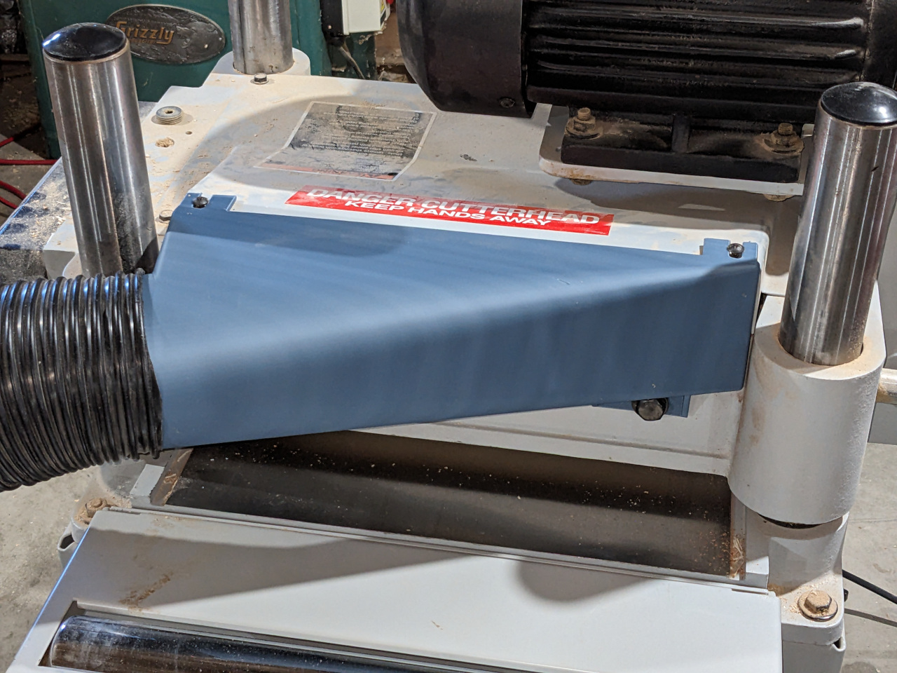 Delta X5 Planer Dust Chute