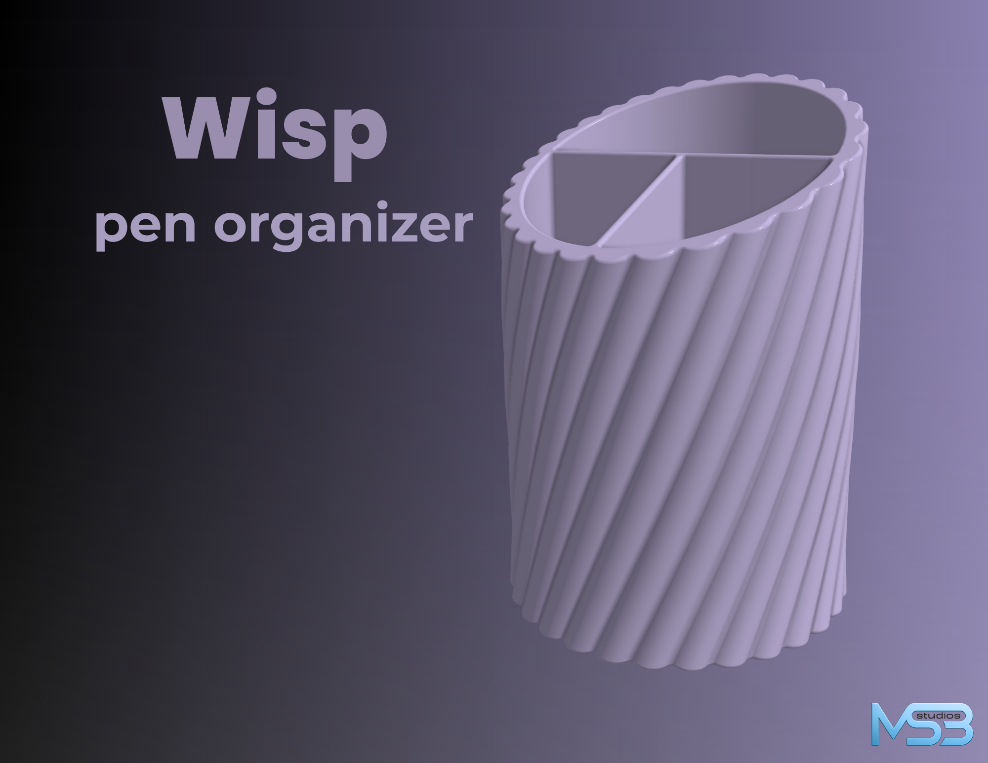 Wisp pen organizer