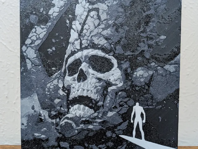 Marvel Galactus and Silver Surfer Hueforge