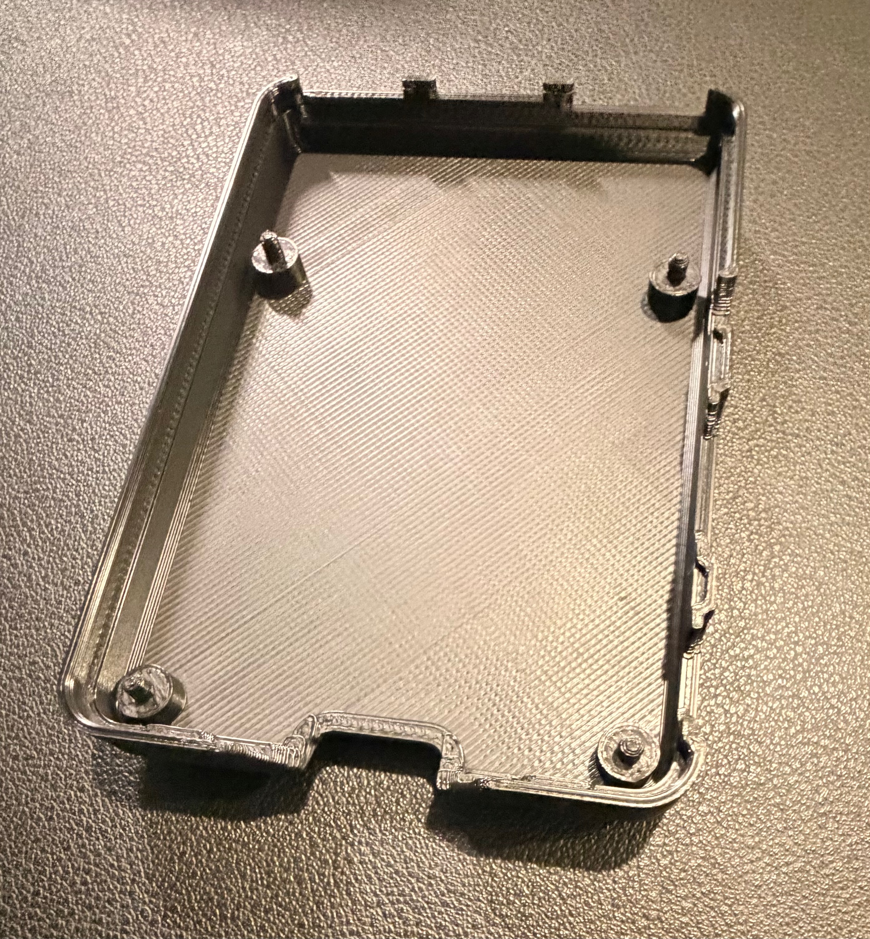 Raspberry Pi 3 Magnetic Case Bottom (for Core One) 3D model thumbnail