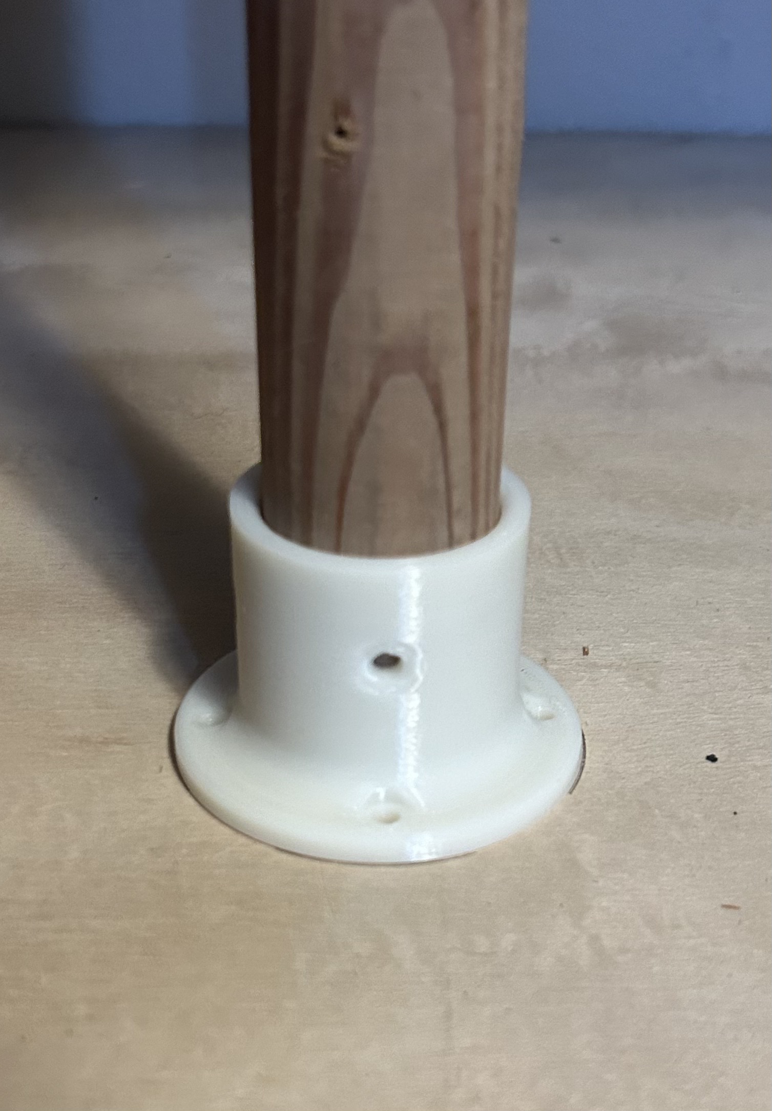 Closet Rod Flange Mount