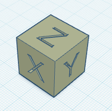 Calibration cube