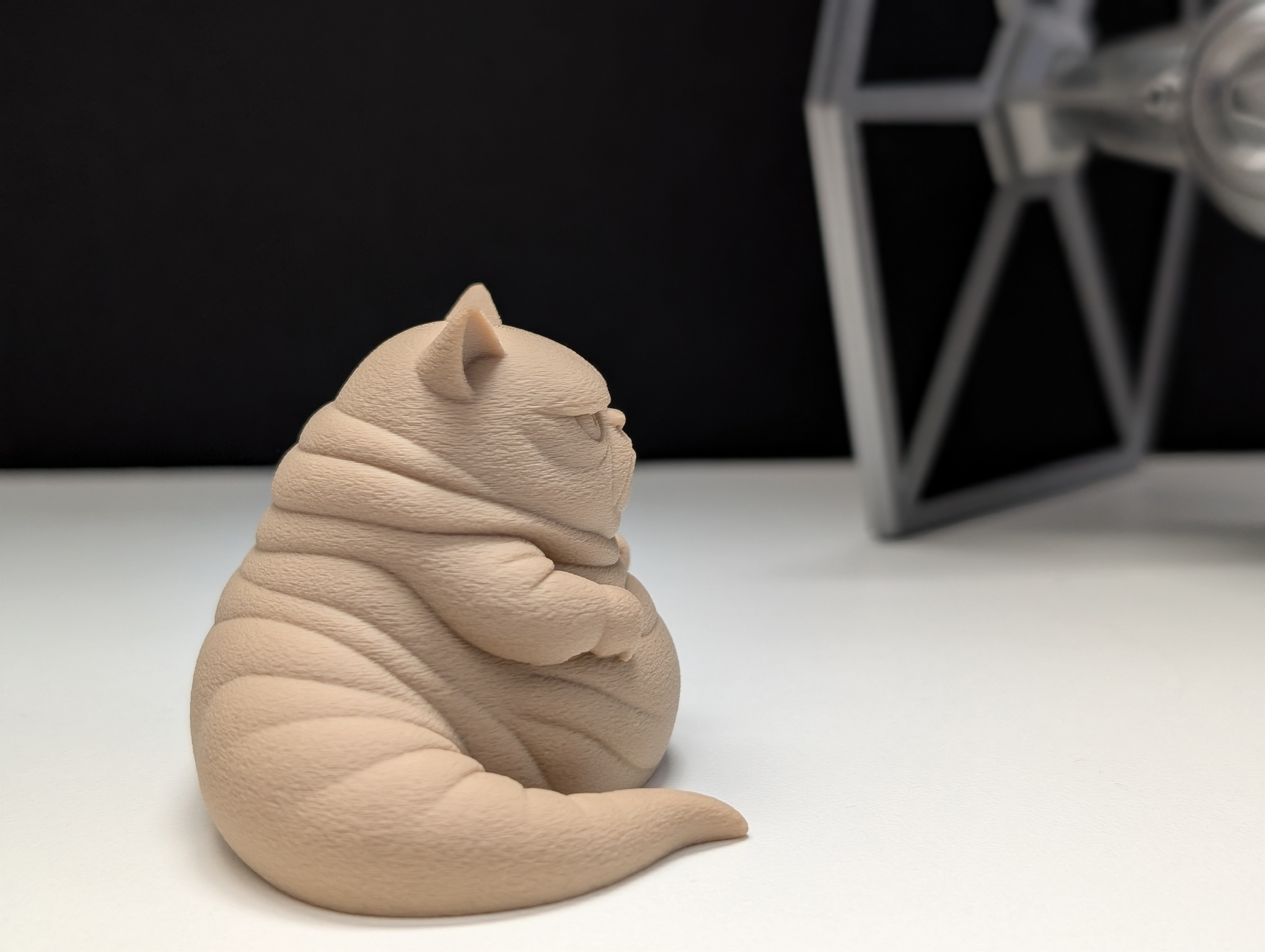 Miniatura 4 do modelo 3D Grumpy Cat the Hutt