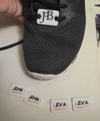 Name & logo on shoelaces