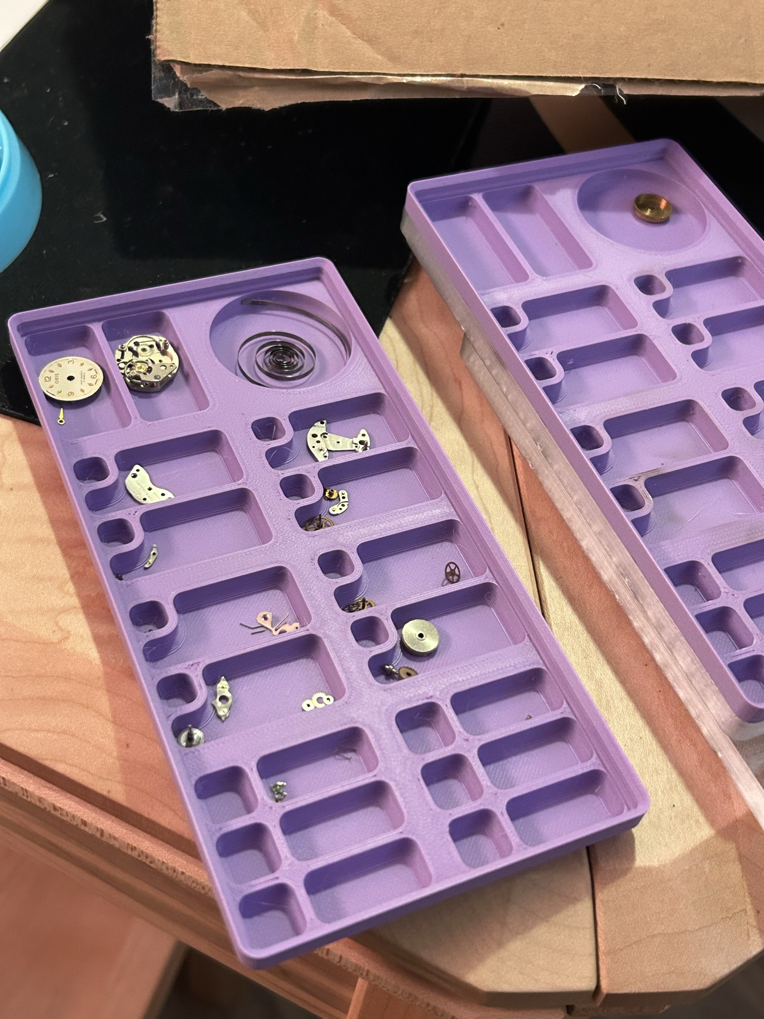 Gridfinity Watchmaker's Tray 3D model