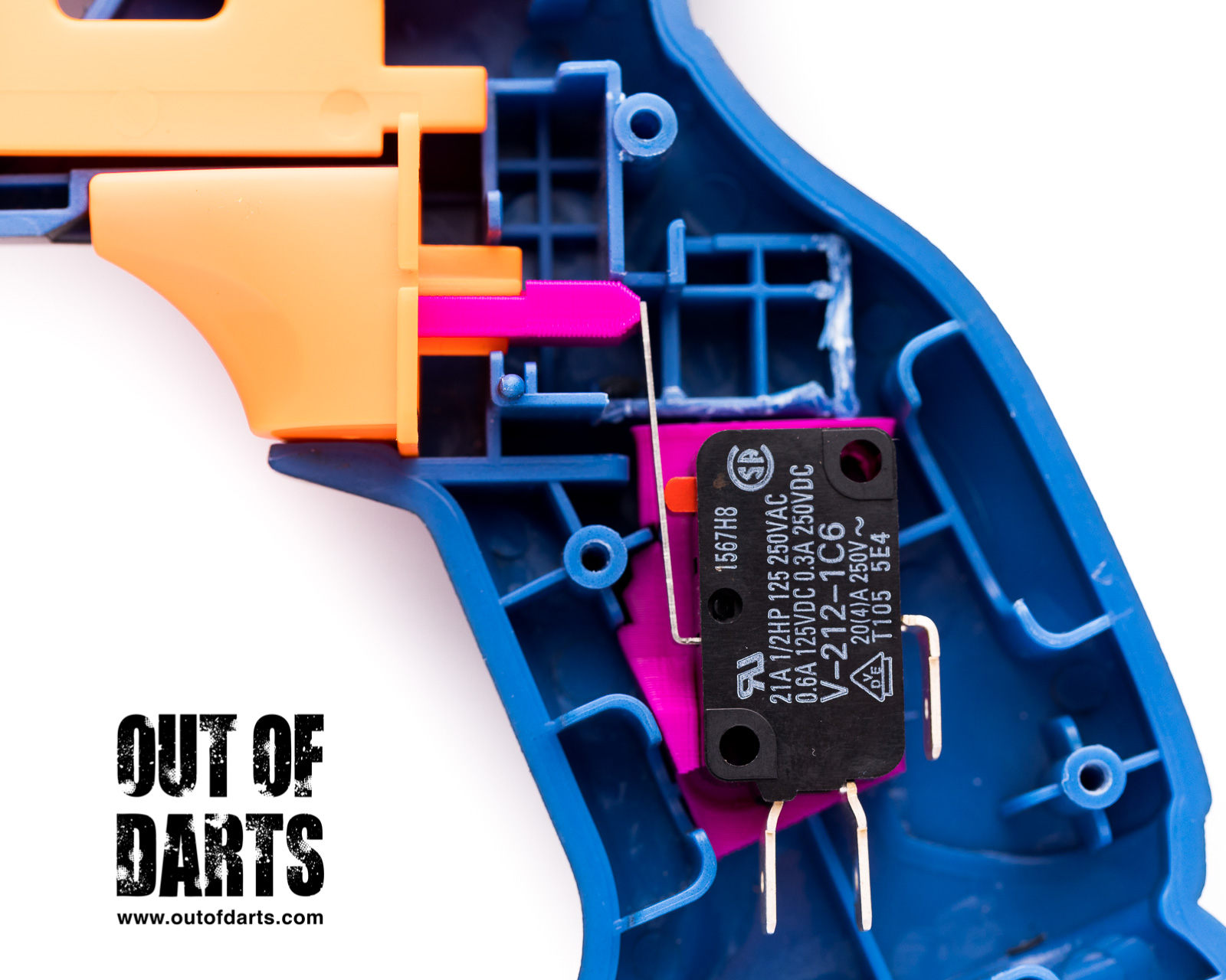 Nerf Rival Nemesis Switch Plates (Rev + Fire)