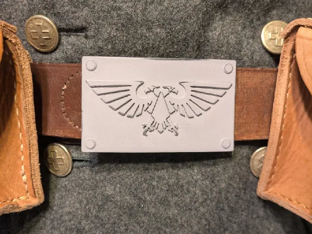 Death Korps Belt Buckle Cover
