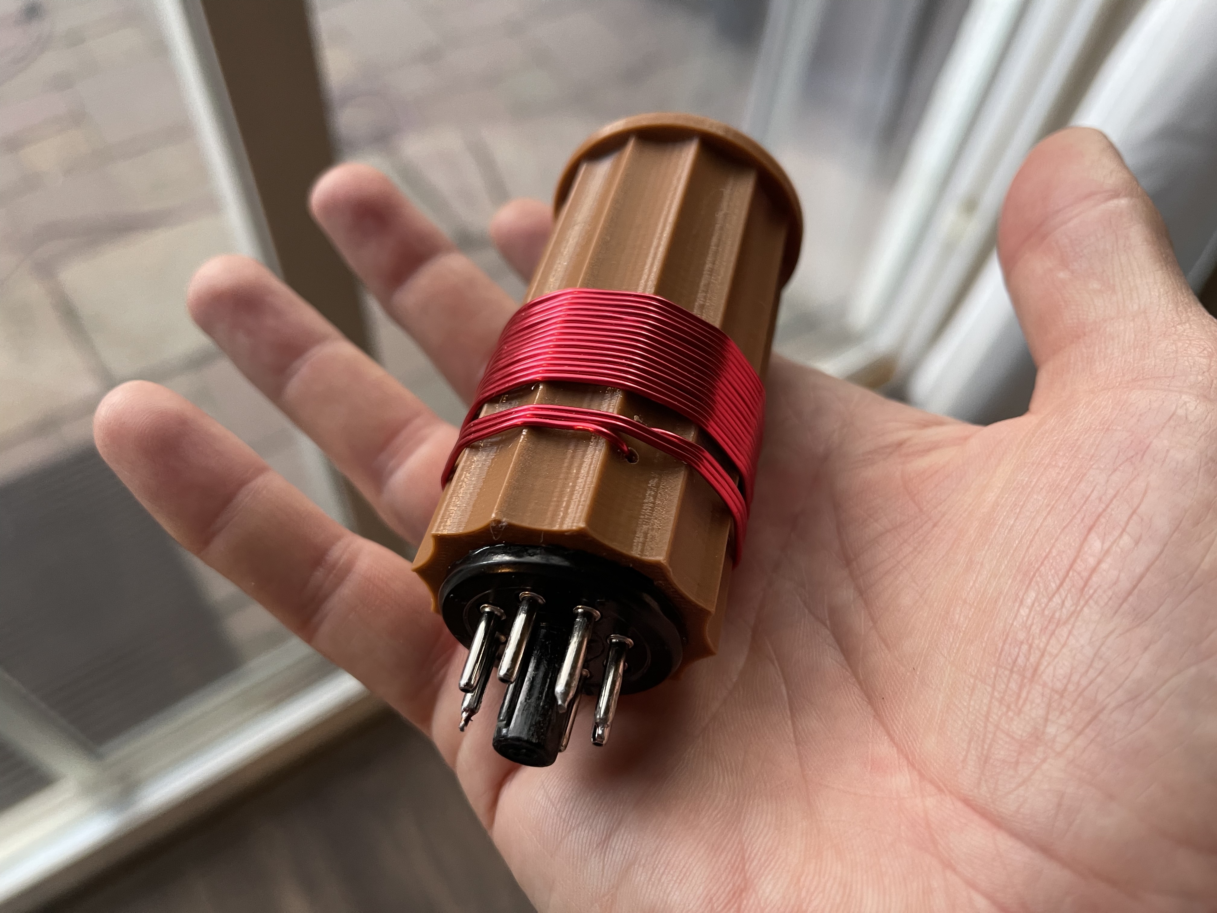 Radio Plug-in Coil Form + Tri-Tet Transmitter Parts — miniatura 3