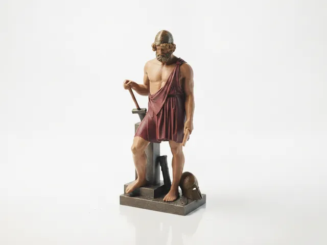 Iron Vulcan Classical Roman God Statue 3D Printable
