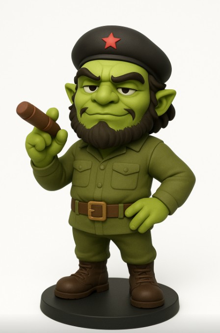 Che Grotvera with Cigar (Guevara)