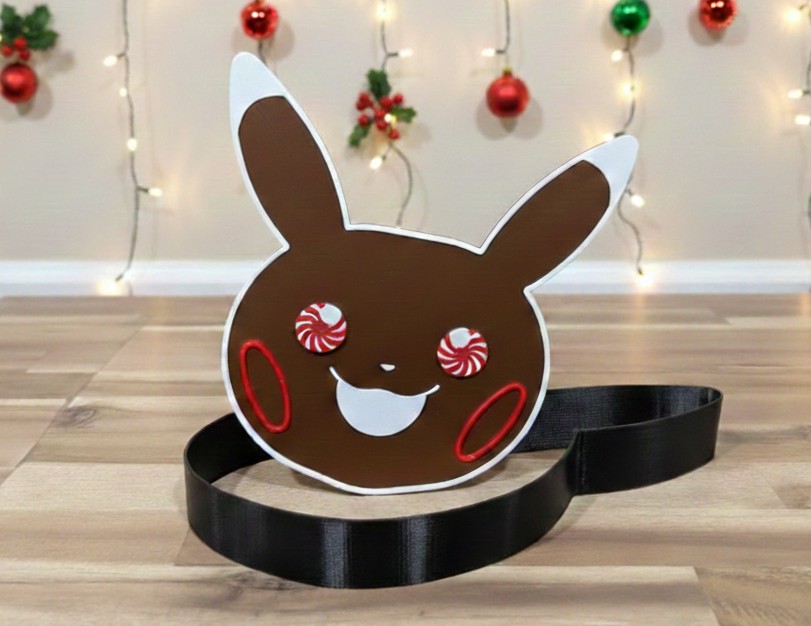 Gingerbread Pikachu & Cookie Cutter (No AMS or MMU Needed)