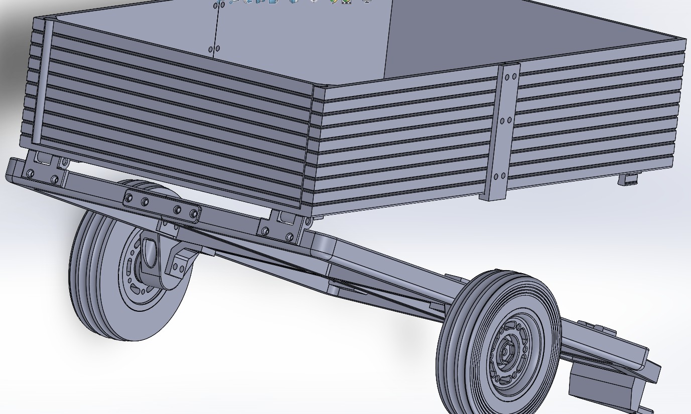 OpenRC tractor XL trailer — miniatura 3