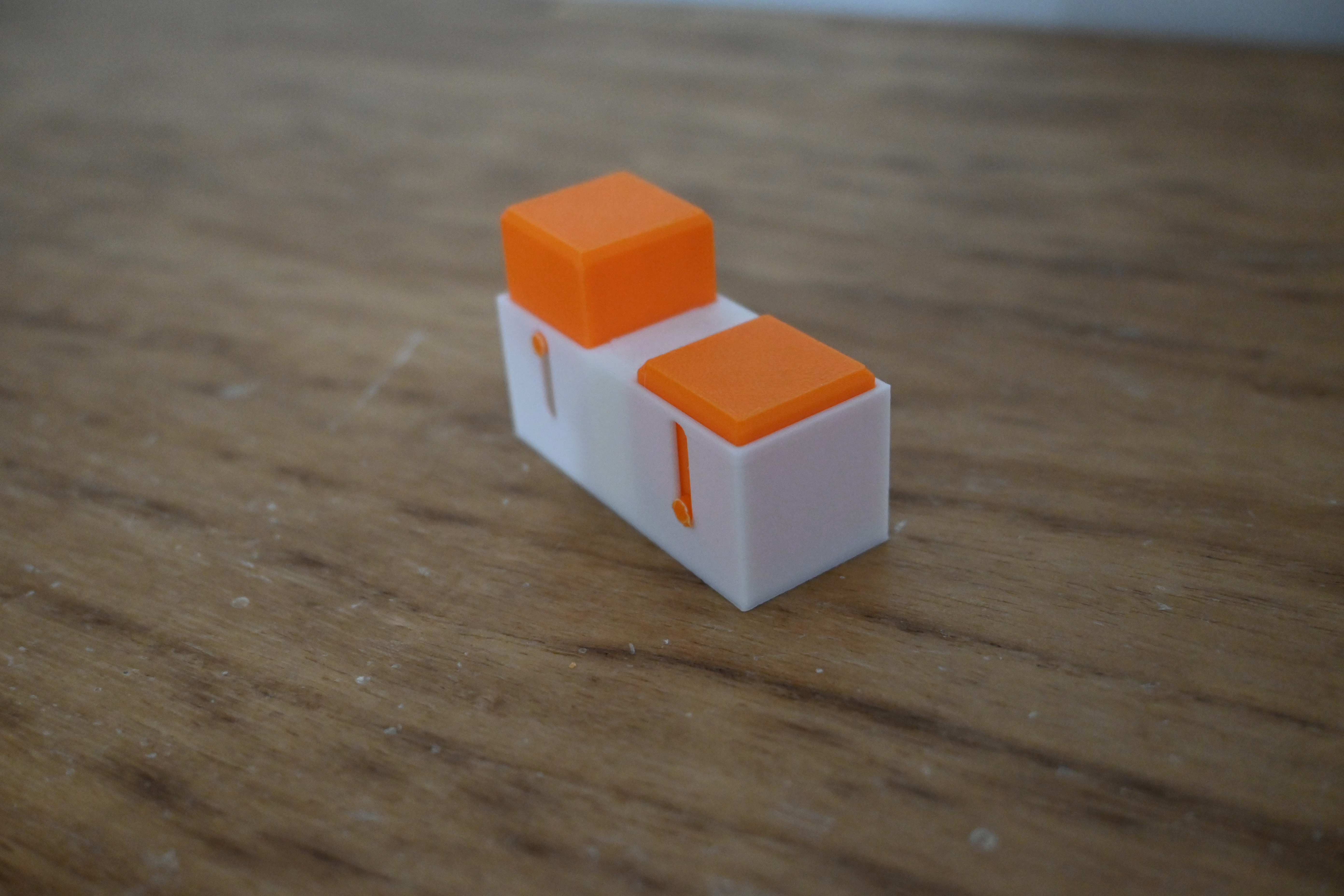 Miniatura 4 do modelo 3D Double button fidget