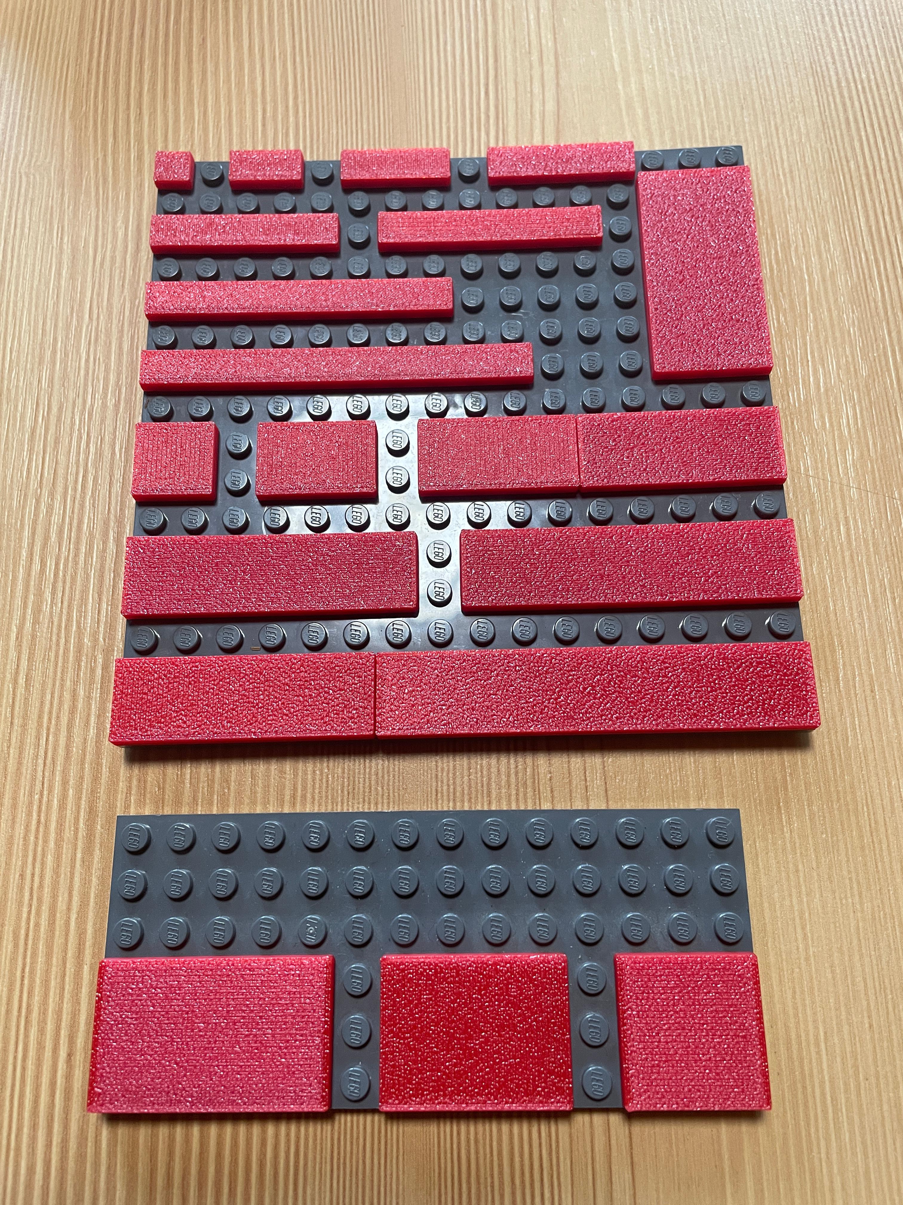 Miniatura 2 do modelo 3D Interlocking bricks and tiles