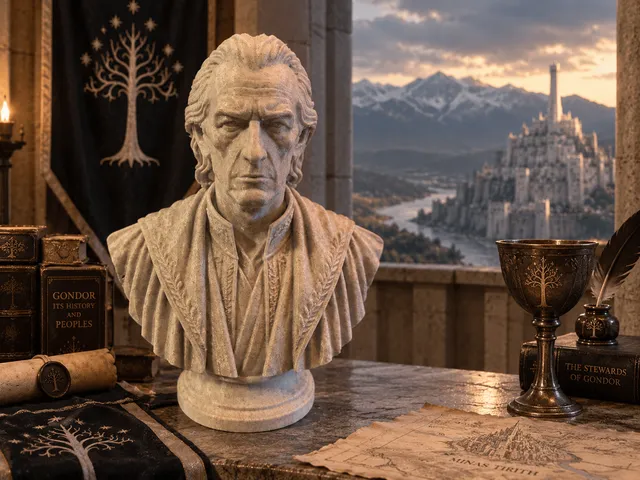 Denethor II, Steward of Gondor — Bust Inspired by J. R. R. Tolkien’s Writings