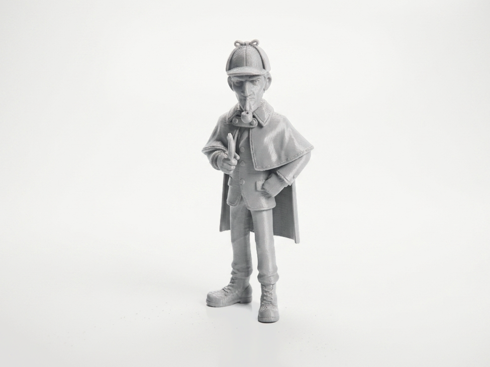 Sherlock Holmes Detective Figurine 3D Printable