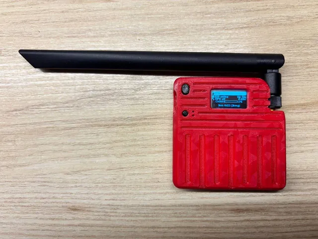 Heltec LoRa 32 V4/V3 Slim Case (13mm Antenna Mod)