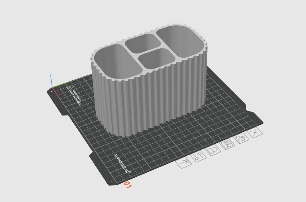 Bathroom organizer (for toothpaste/toothbrush/shaving machine)