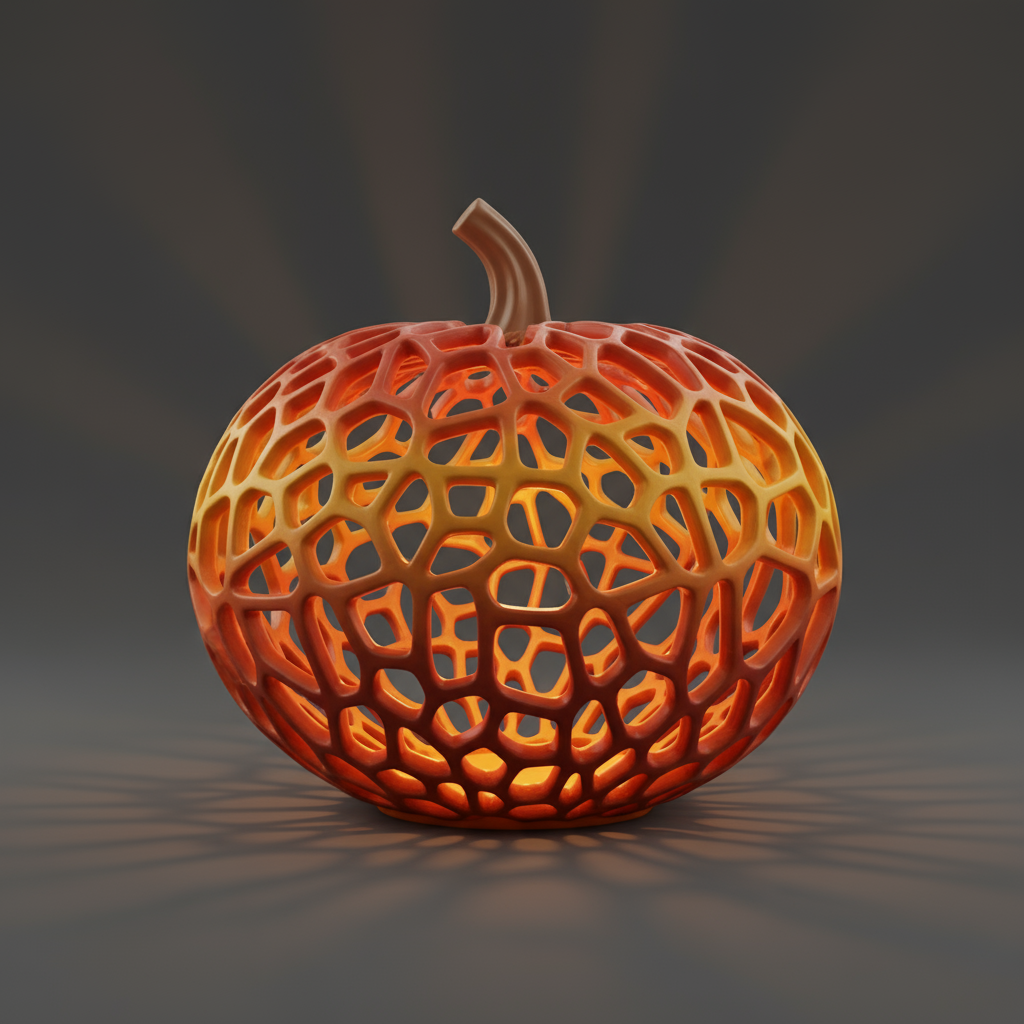 Lattice Pumpkin - Seasonal Decor