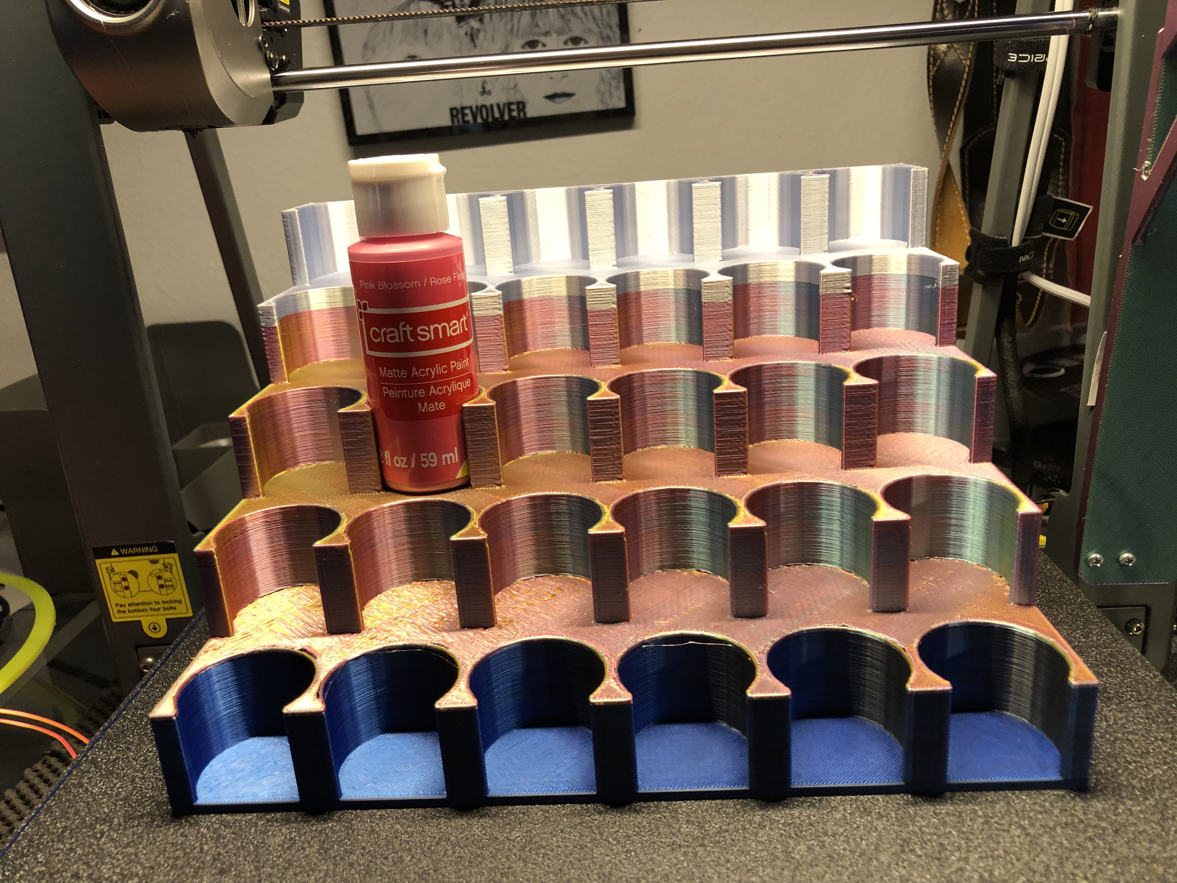 Paint holder 35mm bottles (Craft Smart)