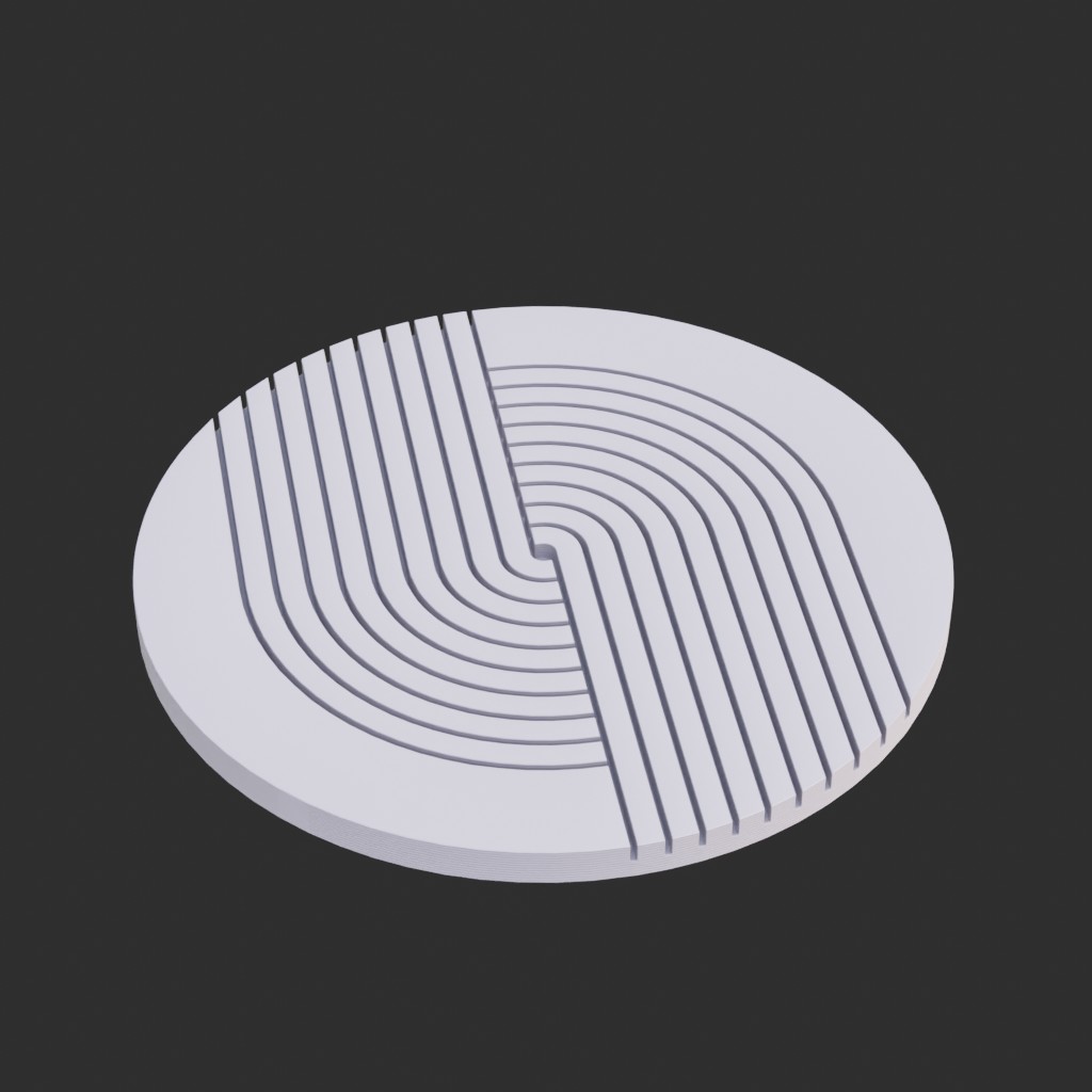 Circular Fluted Clock — thumbnail 4