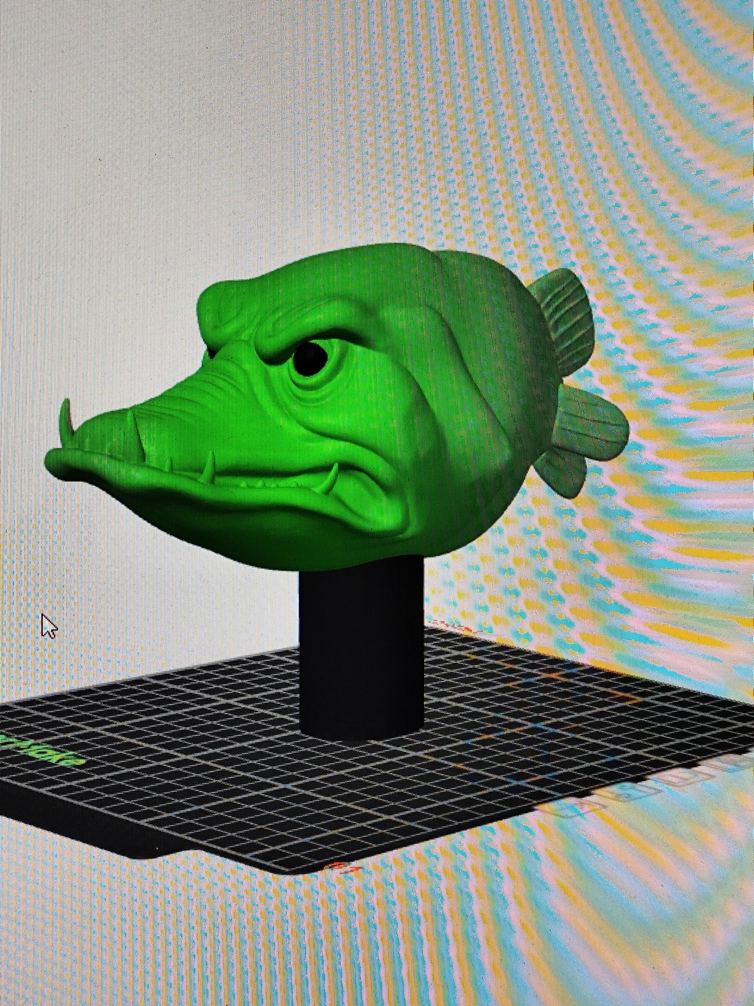 pike model for fishermen