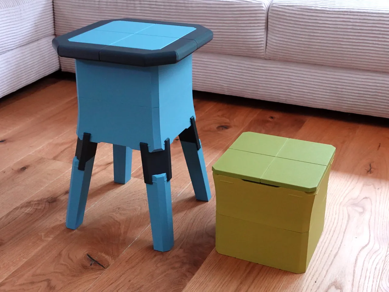 Stool is the box by Gazzaladra | Download free STL model