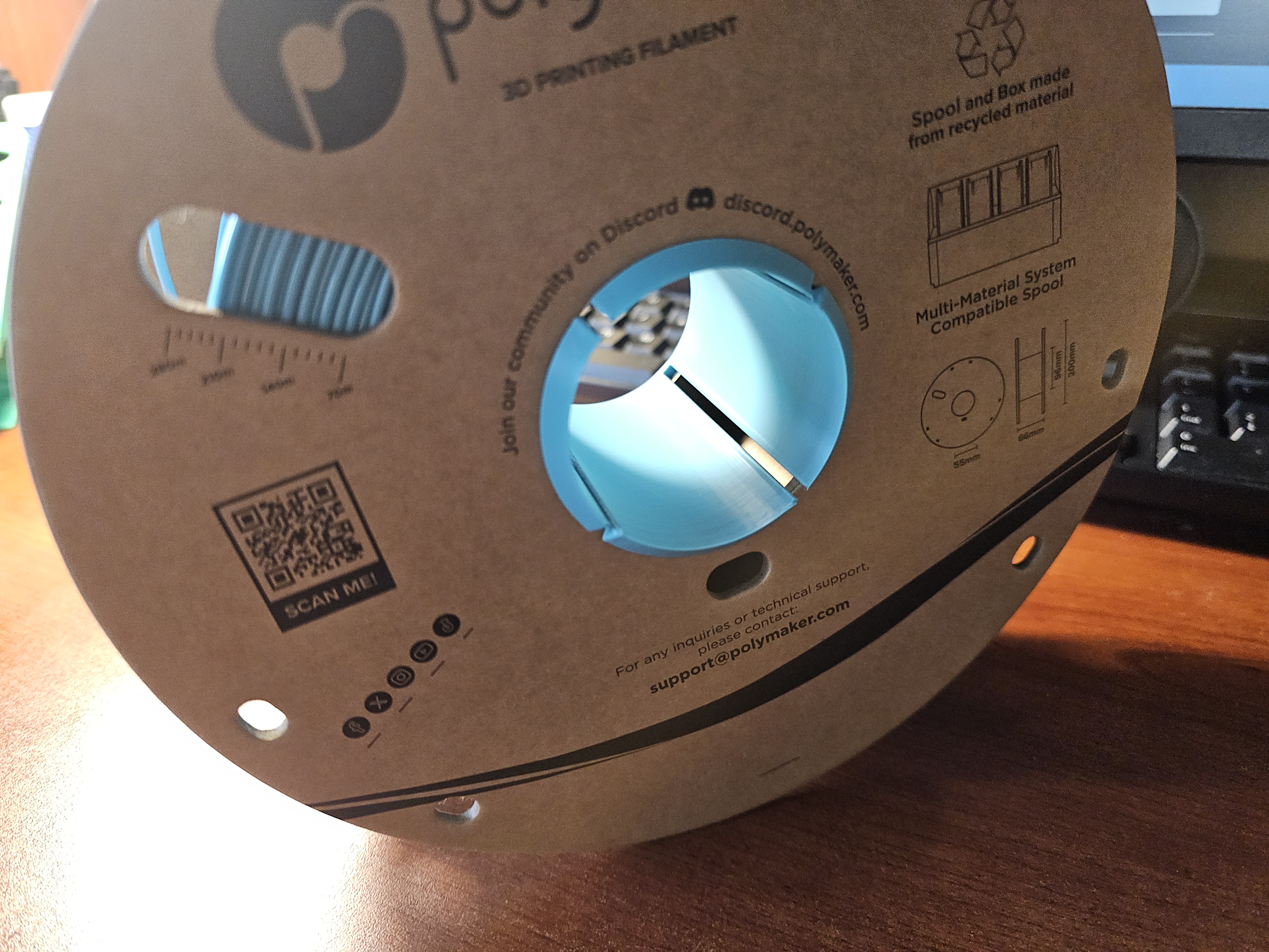Polymaker Cardboard Spool Insert — miniatura 2