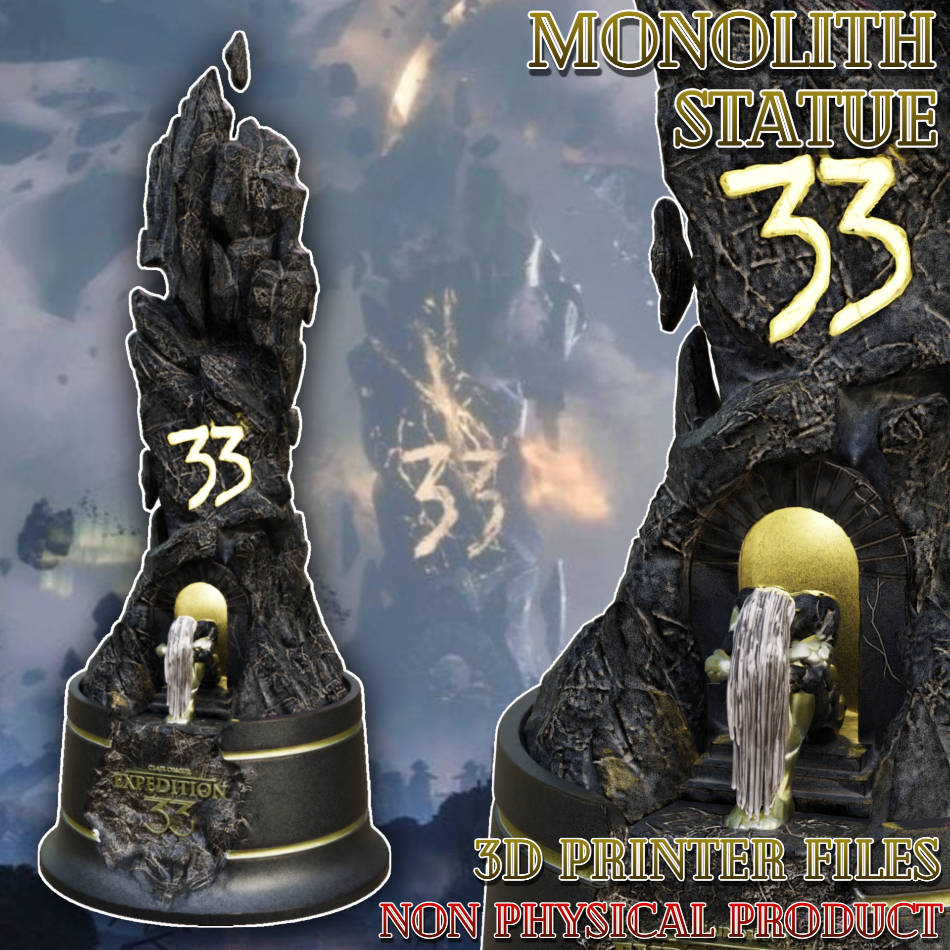 Paintress Monolith from Clair Obscur: Expedition 33