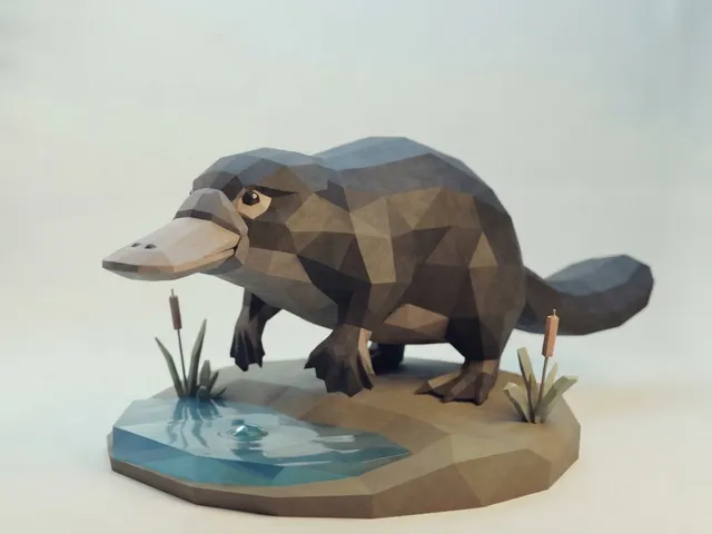 Low Poly Platypus