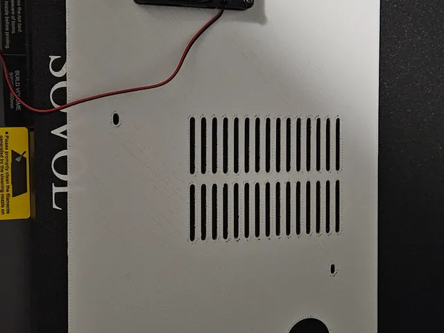 Sovol SV08 MAX bottom cover remix for 80mm fan