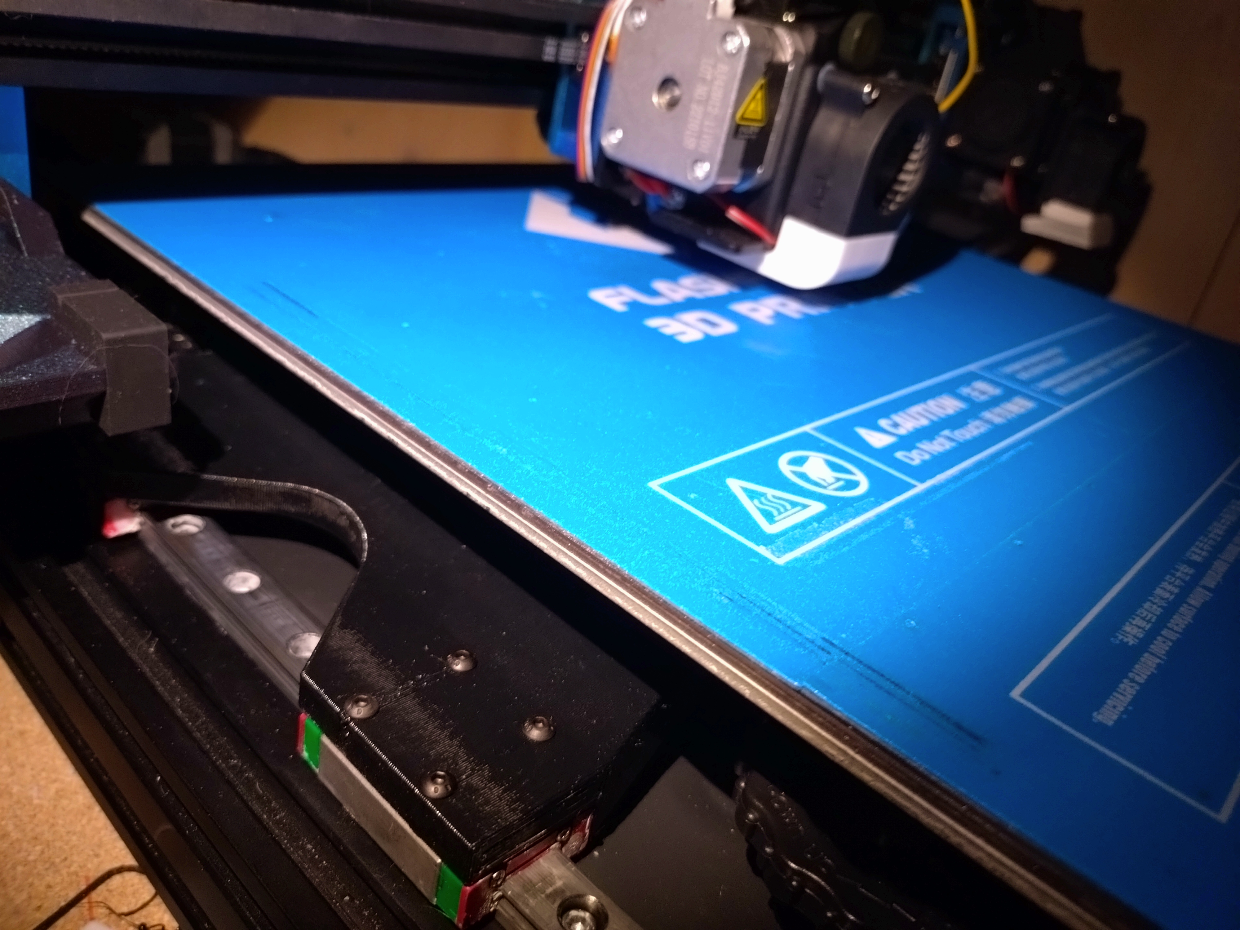 Y Axis Linear Rails Conversion for Sovol SV04