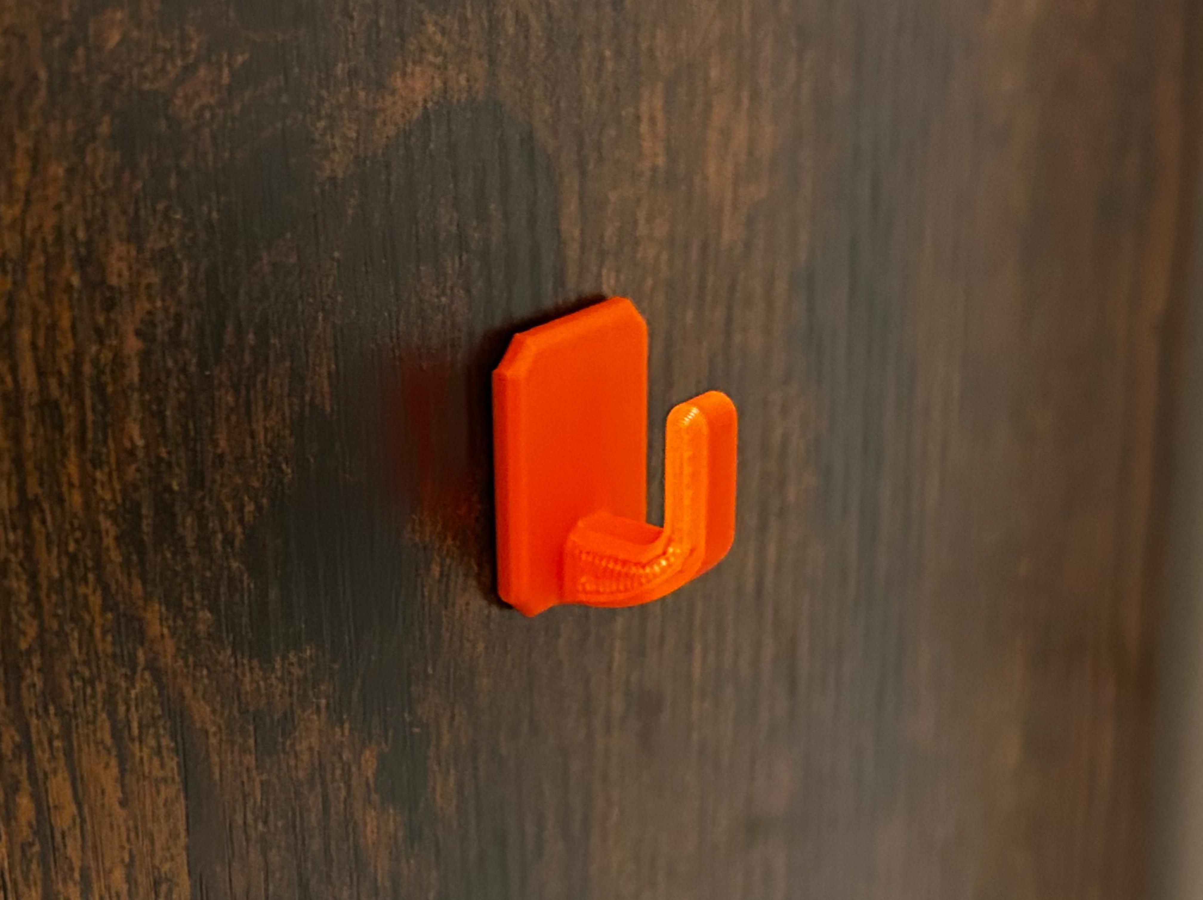 Miniatura 5 do modelo 3D Wall Hook, Simple & Strong