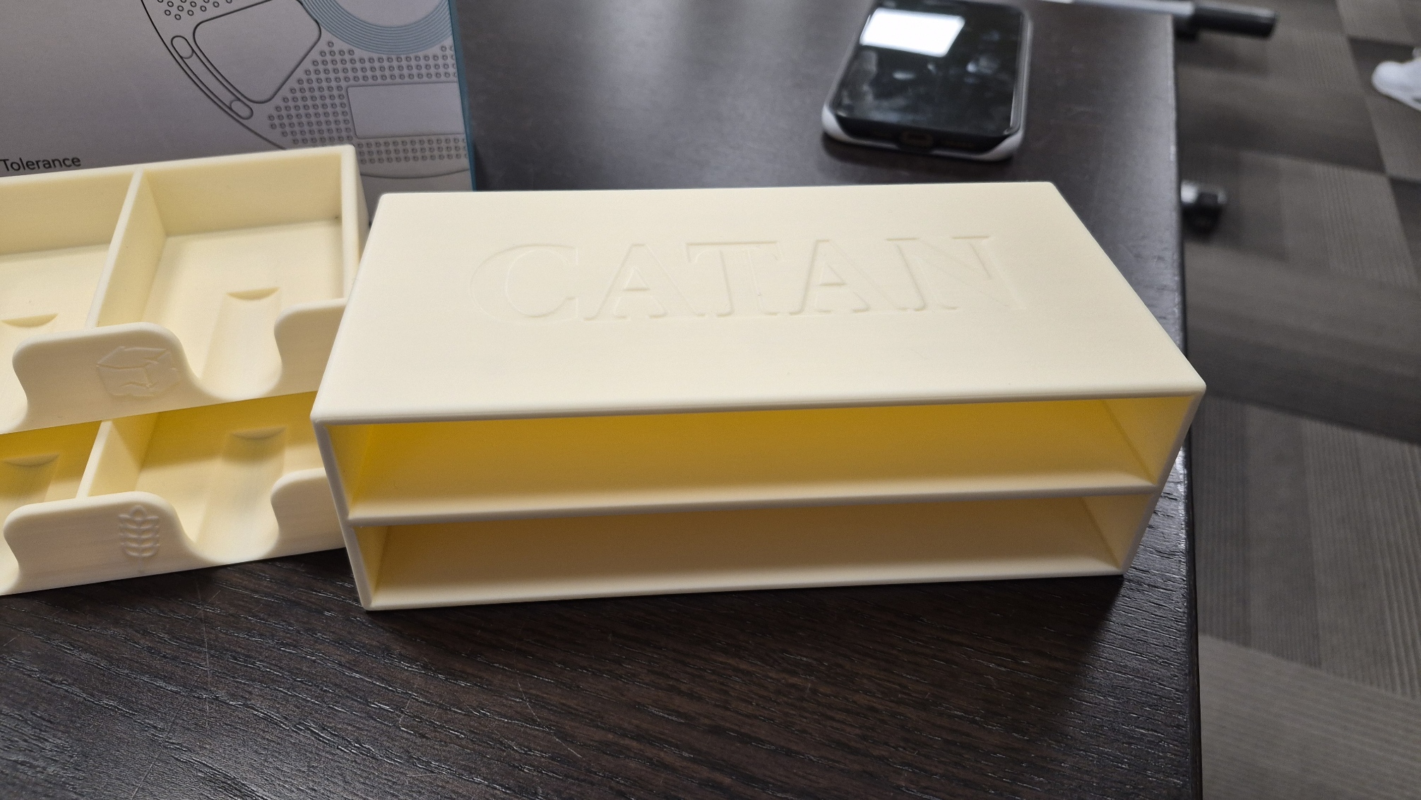 Catan card holder box