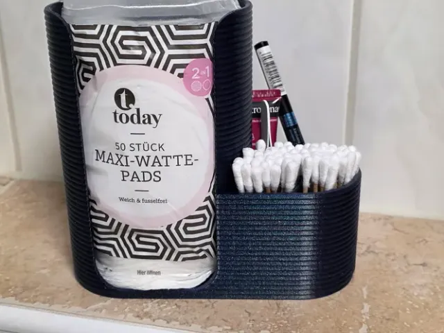 Cotton pad and swab holder (Big Pads)