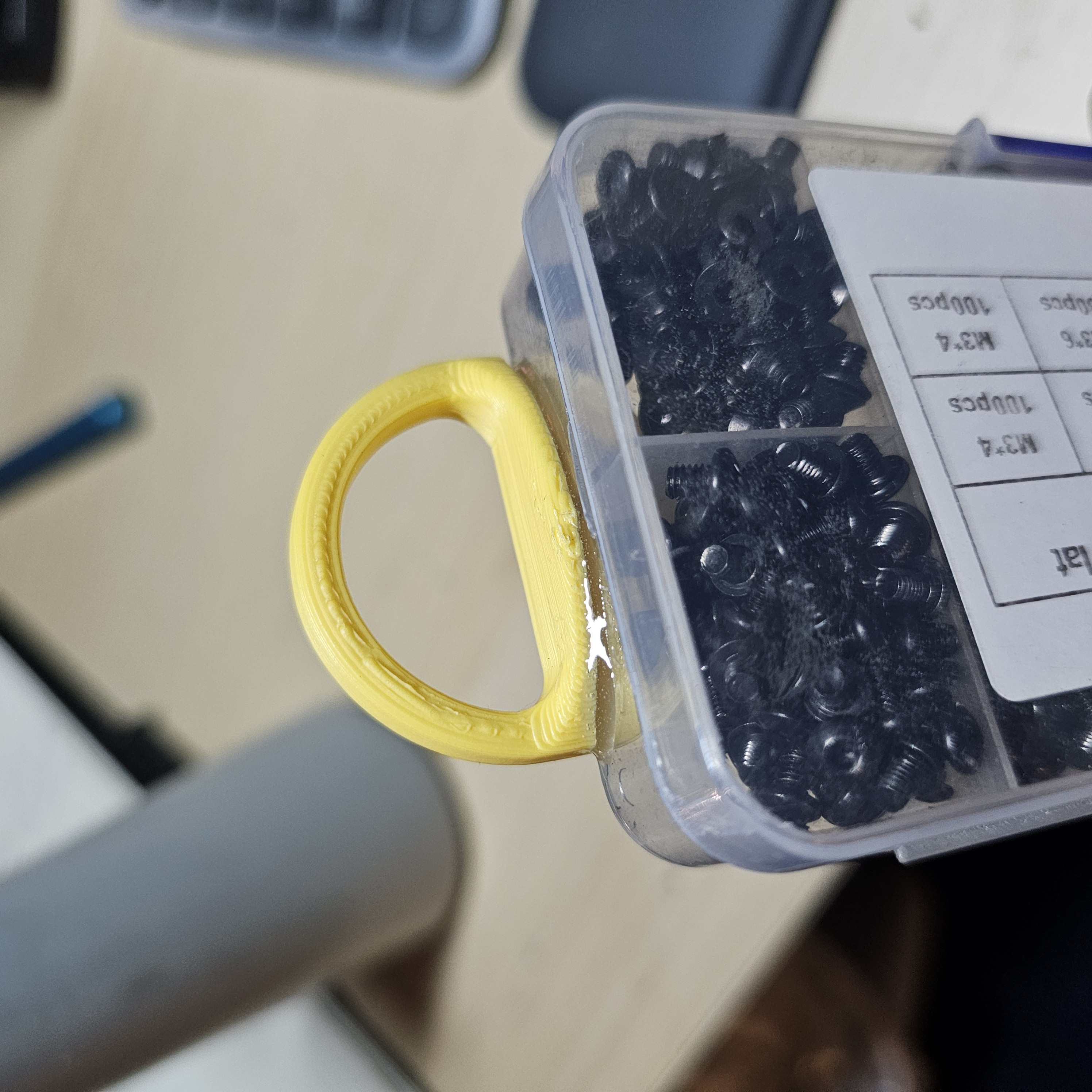 Miniatura 2 do modelo 3D Hanging loop for small boxes