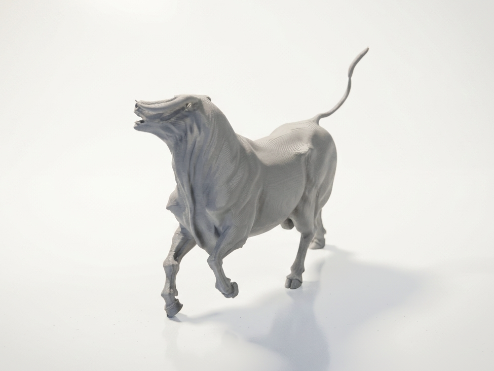 Wild Buffalo Statue Animal 3D Printable