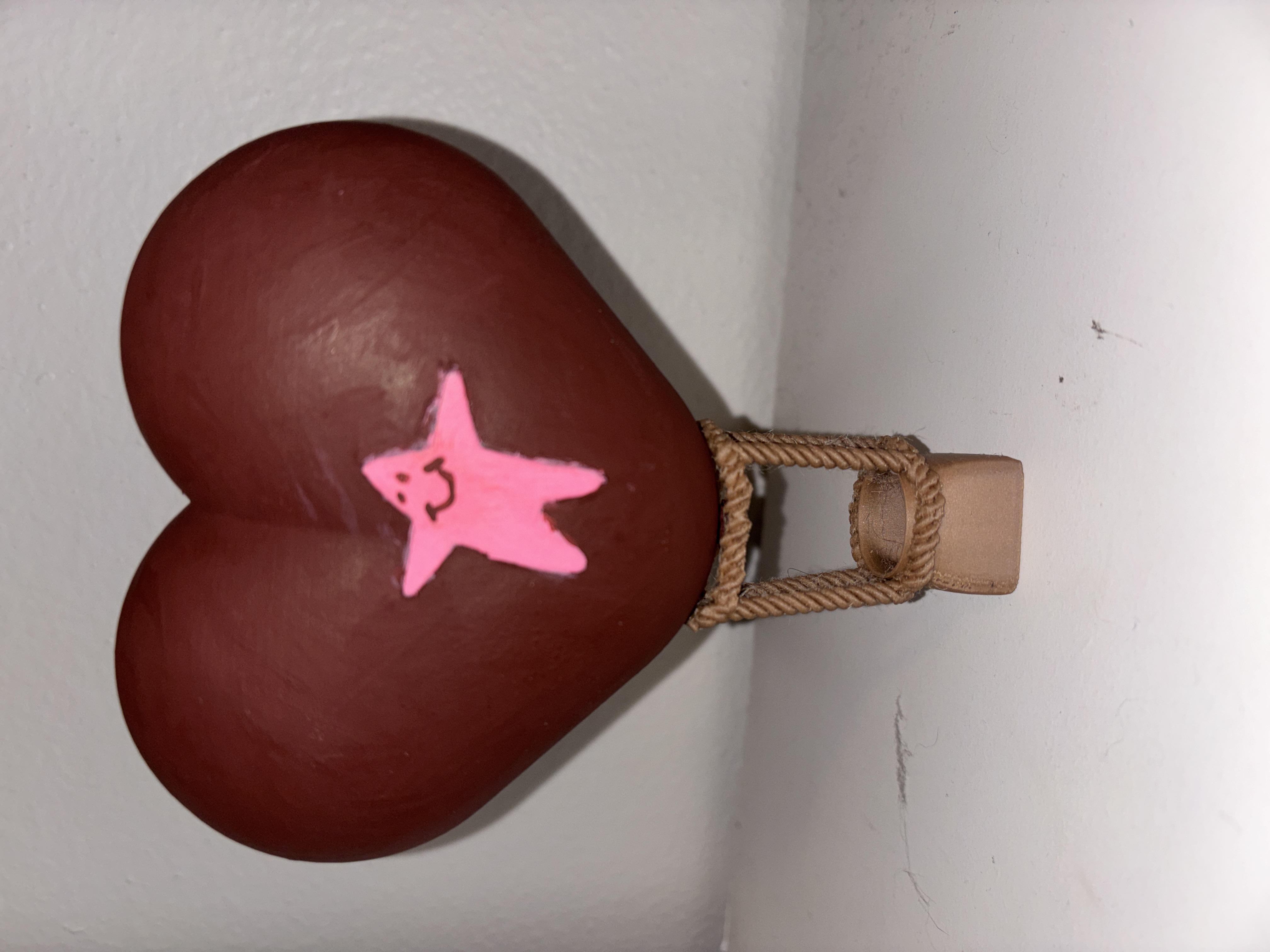 SpongeBob SquarePants Valentine's Day balloon for Patrick