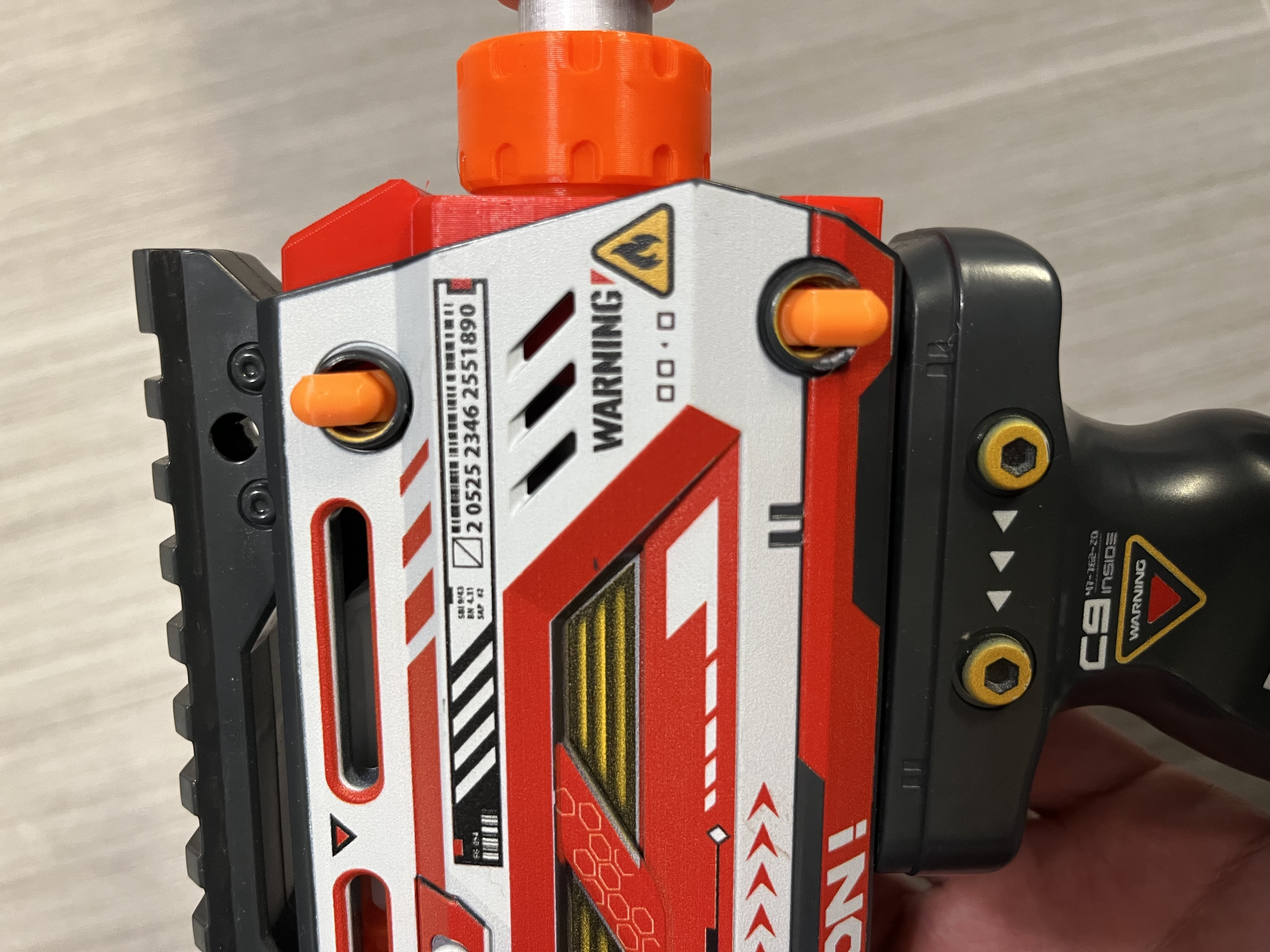 X Shot Longshot Front Shell Pins