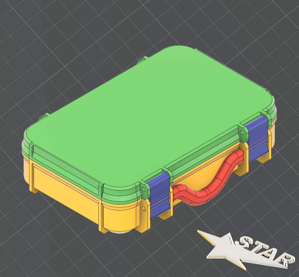 Werkzeugkoffer / Tool Box 190 x 120 x 48 mm
