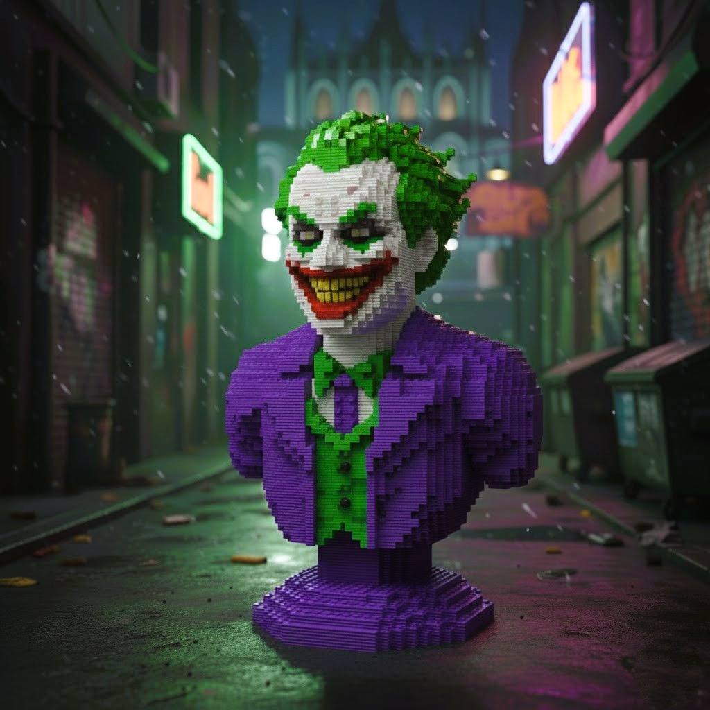 Joker (DC) - Bust Lego Collection