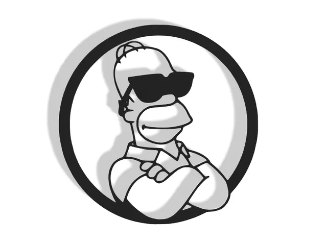 Homer Simpson Decor