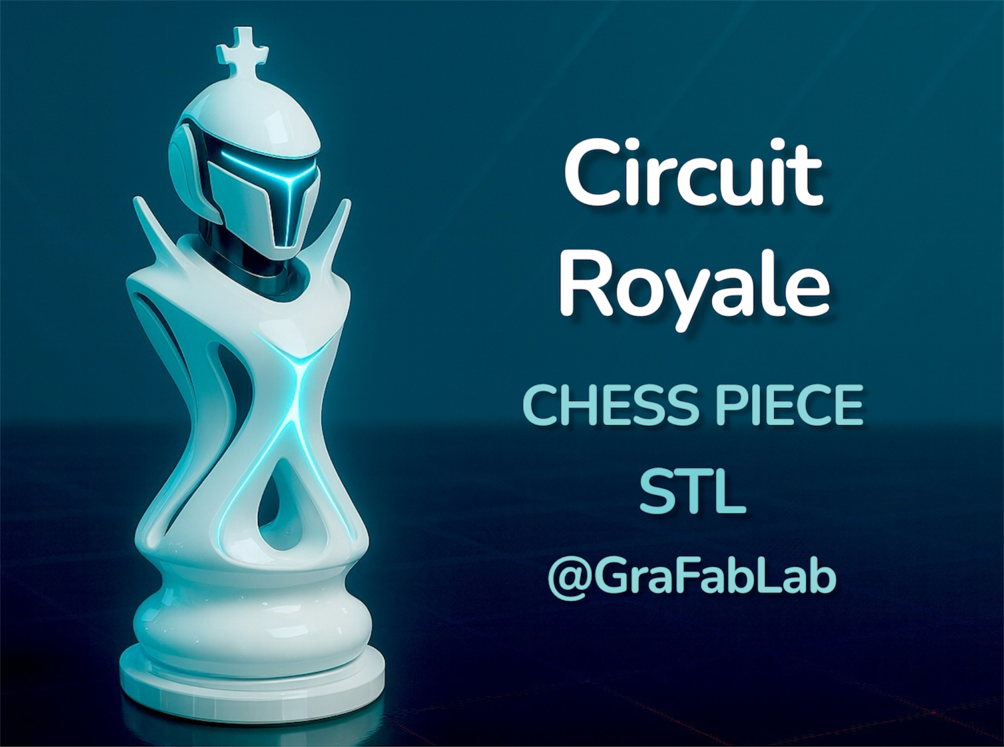 Circuit Royale "King" - chess piece