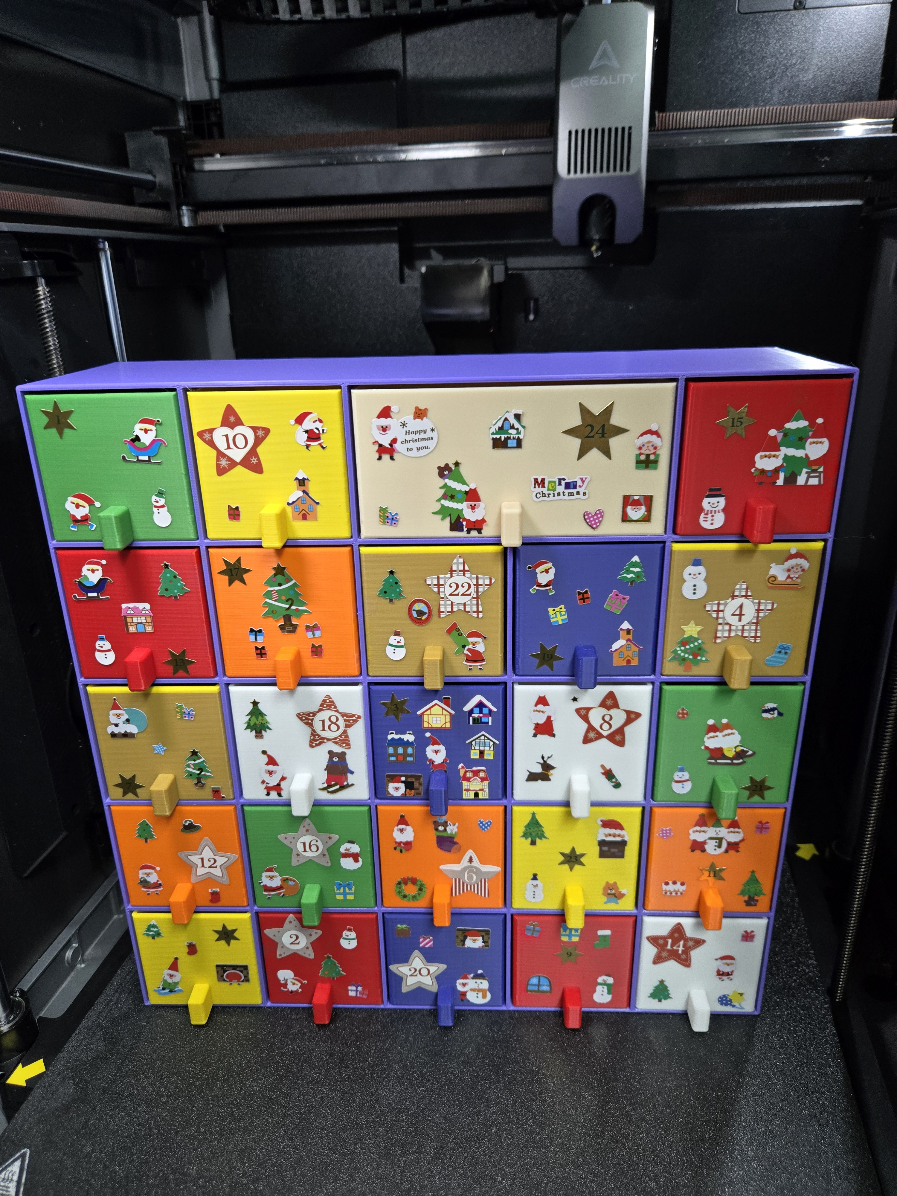 Miniatura 2 do modelo 3D Adventskalender oder Sortierbox